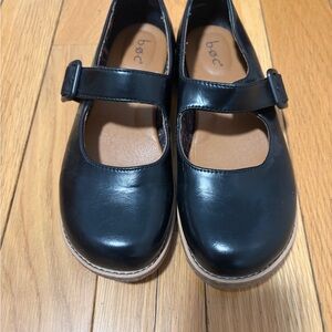 BOC Black Mary Jane Flats